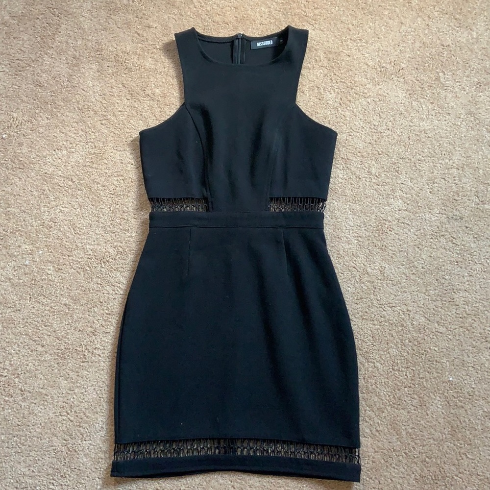 black minidress